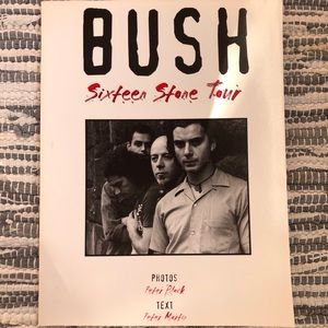 BUSH Sixteen Stone Tour book